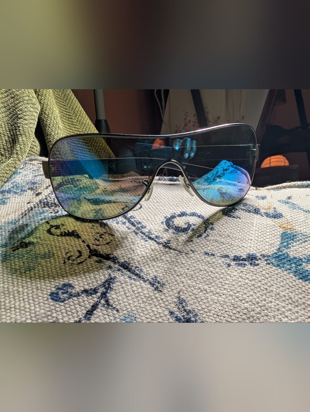 Ray-Ban 3471 Shield Sunglasses with Case